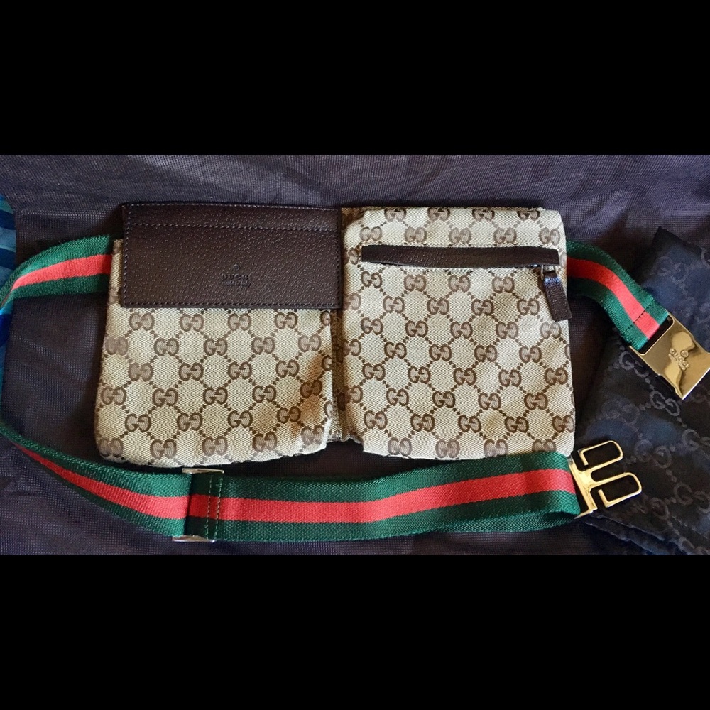 💯 Authentic & Vintage Gucci Fanny pack
